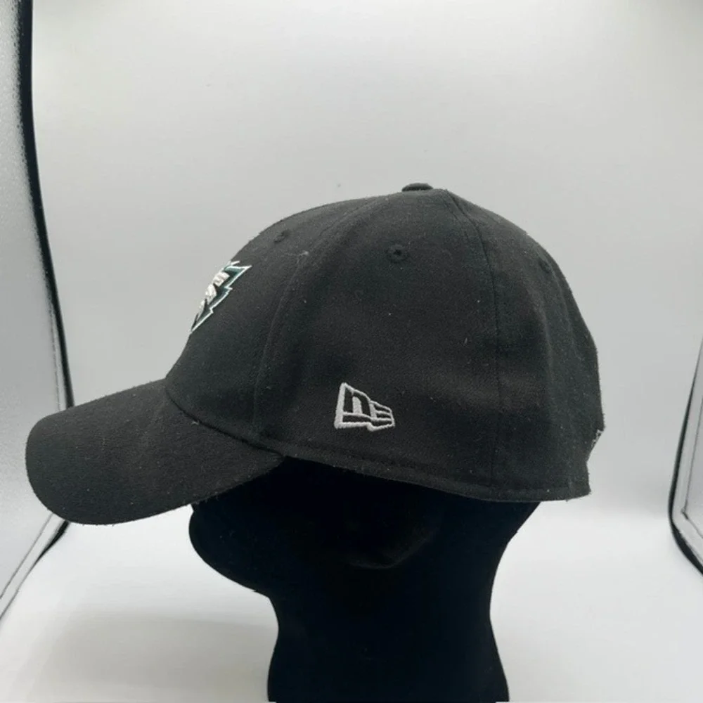New Era 39THIRTY Philadelphia Eagles NFL Hat Black Stretch Fit Large-XLarge Cap